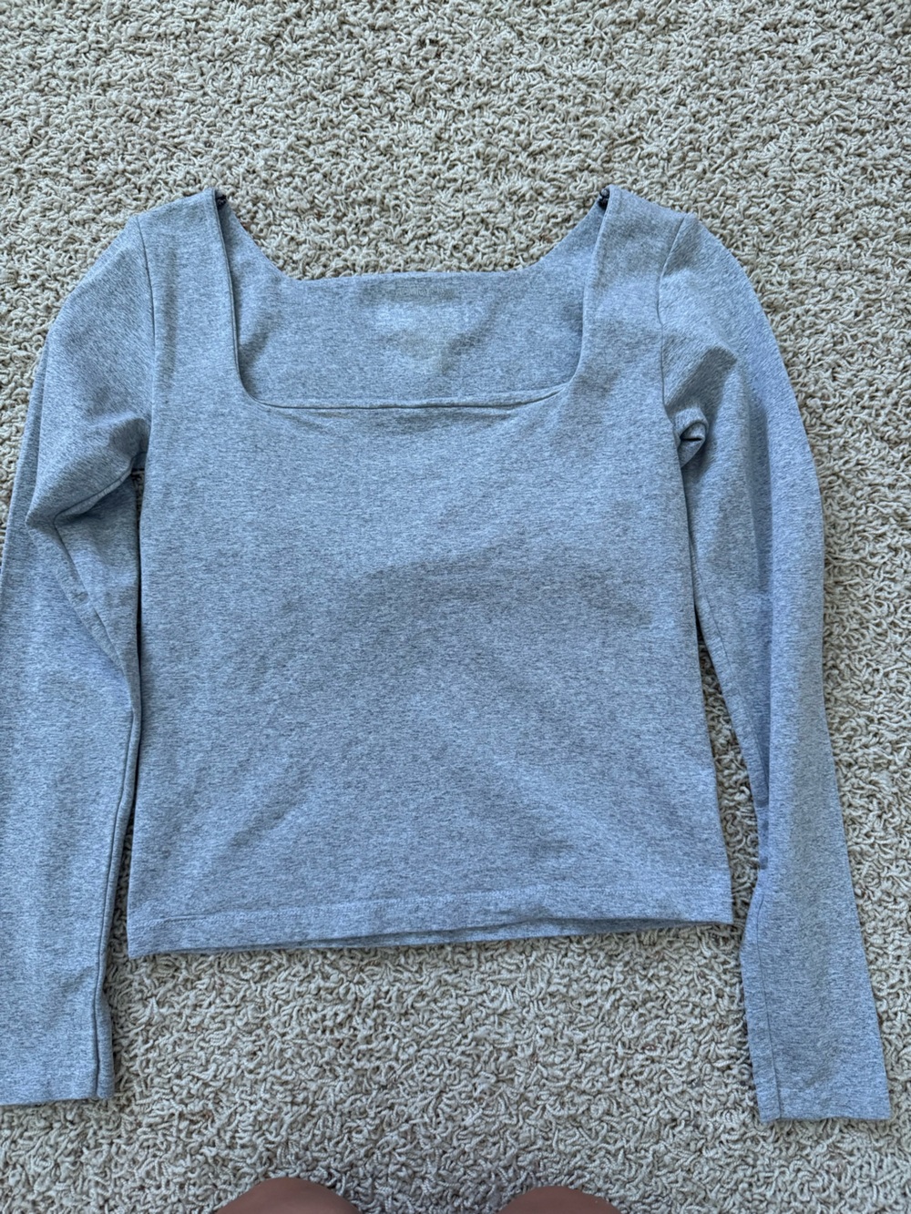 Free people grey long sleeve